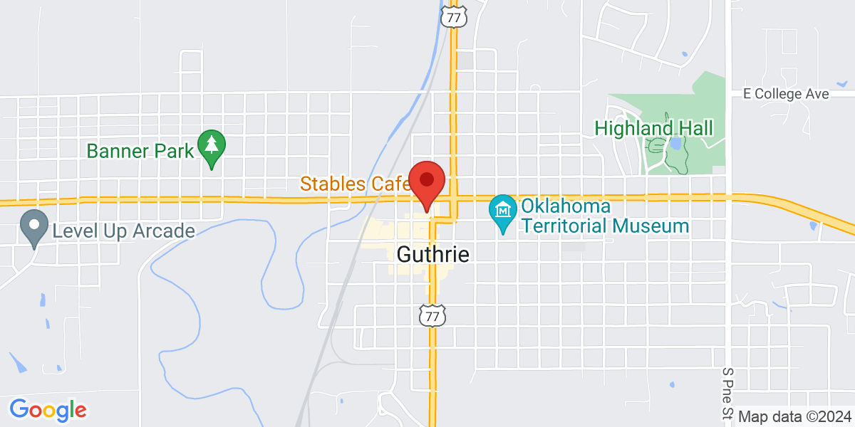 Map of Guthrie Public Library